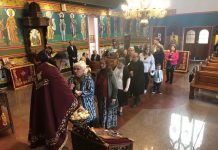 Света Литургија во црквата Свети Илија во Футскреј (Томина недела)