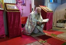 Слегување на Светиот Дух (Духовден) во црквата Успение на Пресвета Богородица во Бризбен