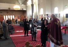 Света Литургија во Соборната црква во Сиденхам (Втора Недела по Педесетница)