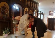 Света Литургија во манастирот Свети Прохор Пчински во Донибрук (Спасовден)