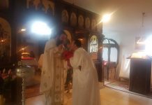 Слегување на Светиот Дух (Духовден) во манастирот Свети Прохор Пчински во Донибрук