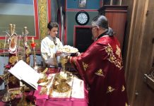 Света Литургија во црквата Свети Пророк Илија во Футскреј (Втора Недела по Педесетница)