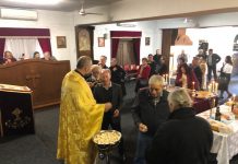 Света Литургија во црквата Света Богородица – Пречиста во Ливерпул (Спасовден)