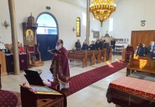 Света Литургија во црквата Света Злата Мегленска во Хоперс Кросинг (Втора Недела по Педесетница)