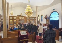 Празникот на светите апостоли Петар и Павле во црквата Света Злата Мегленска во Хоперс Кросинг