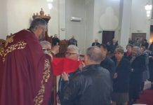 Празникот на светите апостоли Петар и Павле во црквата Свети Никола во Престон