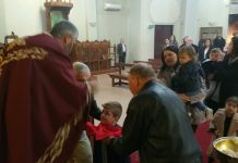 Света Литургија во црквата Свети Никола во Престон (4-та Недела по Педесетница)