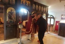 Света Литургија во манастирот Свети Прохор Пчински во Донибрук (3-та Недела по Педесетница)