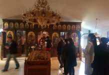 Света Литургија во манастирот Свети Прохор Пчински во Донибрук (5-та Недела по Педесетница)