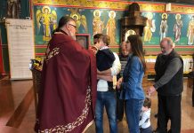 Празникот на светите апостоли Петар и Павле во црквата Свети Пророк Илија во Футскреј