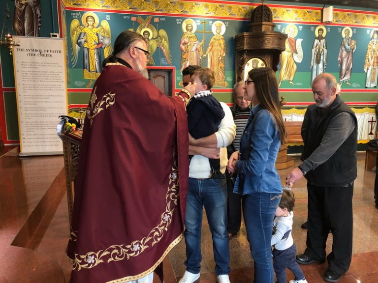 Празникот на светите апостоли Петар и Павле во црквата Свети Пророк Илија во Футскреј