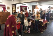 Света Литургија во црквата Света Богородица – Пречиста во Ливерпул (Втора Недела по Педесетница)