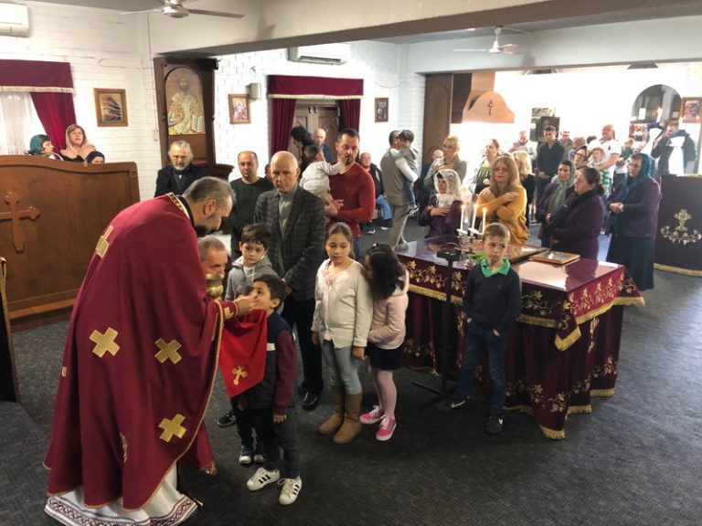 Света Литургија во црквата Света Богородица – Пречиста во Ливерпул (Втора Недела по Педесетница)