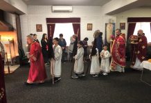 Света Литургија во црквата Света Богородица – пречиста во Ливерпул (3-та Недела по Педесетница)