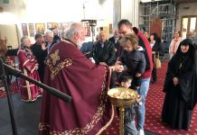 Света Литургија во Соборната црква во Сиденхам (9-та Недела по Педесетница)