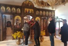 Света Литургија во манастирот Свети Прохор Пчински во Донибрук (10-та Недела по Педесетница)