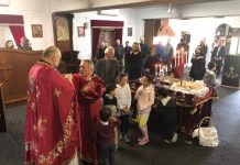 Света Литургија во црквата Света Богородица – Пречиста во Ливерпул (7-ма Недела по Педесетница)