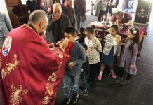 Света Литургија во црквата Света Богородица – Пречиста во Ливерпул (10-та Недела по Педесетница)