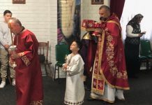 Света Литургија во црквата Света Богородица – Пречиста во Ливерпул (9-та Недела по Педесетница)