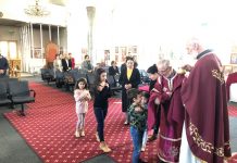 Света Литургија во Соборната црква во Сиденхам (14-та Недела по Педесетница)