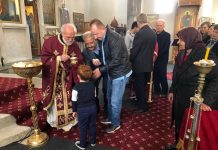 Празникот Крстовден во Соборната црква во Сиденхам