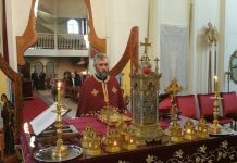 Празникот Раѓање на Пресвета Богородица во црквата Свети Никола во Престон