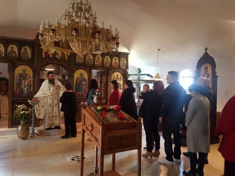 Света Литургија во манастирот Свети Прохор Пчински во Донибрук (14-та Недела по Педесетница)