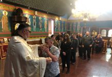 Света Литургија во црквата Свети Пророк Илија во Футскрај (13-та Недела по Педесетница)