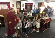 Света Литургија во црквата Светa Богородица – Пречиста во Ливерпул (14-та Недела по Педесетница)