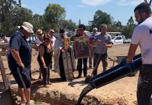 Во Бризбен започна изградбата на новиот храм посветен на Успението на Пресвета Богородица