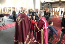 Света Литургија во Соборната црква во Сиденхам (18-та Недела по Педесетница)