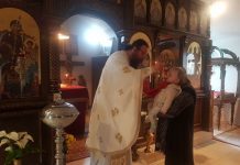 Света Литургија во манастирот Свети Прохор Пчински во Донибрук (16-та Недела по Педесетница)