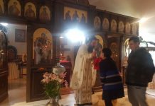 Света Литургија во манастирот Свети Прохор Пчински во Донибрук (18-та Недела по Педесетница)