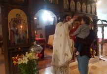 Света Литургија во манастирот Свети Прохор Пчински во Донибрук (Петковден)