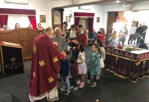 Света Литургија во црквата Света Богородица – Пречиста во Ливерпул (17-та Недела по Педесетница)