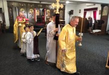 Света Литургија во црквата Света Богородица – Пречиста во Ливерпул (18-та Недела по Педесетница)