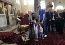 Света Литургија во Соборната црква во Сиденхам (23-та Недела по Педесетница)