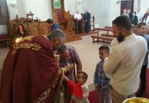 Света Литургија во црквата Свети Никола во Престон (23-та Недела по Педесетница)