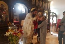 Света Литургија во манастирот Свети Прохор Пчински во Донибрук (20-та Недела по Педесетница)