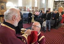 Света Литургија во Соборната црква во Сиденхам (Спомен на Свети Климент Охридски)