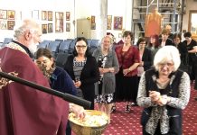 Света Литургија во Соборната црква во Сиденхам (26-та Недела по Педесетница)