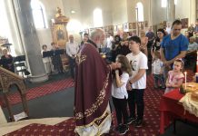 Света Литургија во Соборната црква во Сиденхам (Спомен на Свети Никола)