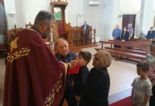 Света Литургија во црквата Свети Никола во Престон (Спомен на Свети Климент Охридски)