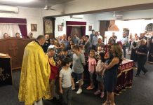 Света Литургија во црквата Света Богородица – Пречиста во Ливерпул (24-та Недела по Педесетница)