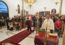 Раѓање Христово - Божик во црквата Света Злата Мегленска во Хоперс Кросинг