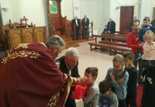 Света Литургија во црквата Свети Никола во Престон (Спомен на Свети Наум Охридски)