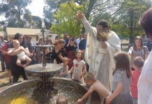 Богојавление во манастирот Свети Прохор Пчински во Донибрук