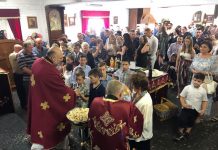 Божик во црквата Света Богородица - Пречиста во Ливерпул