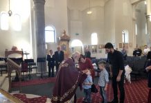 Света Литургија во Соборната црква во Сиденхам (33-та Недела по Педесетница)