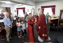 Света Литургија во црквата Света Богородица - Пречиста во Ливерпул (33-та Недела по Педесетница)